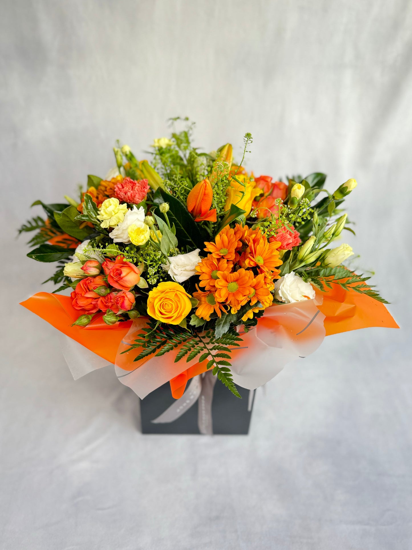 Extra Large Orange & Yellow Premium Aqua