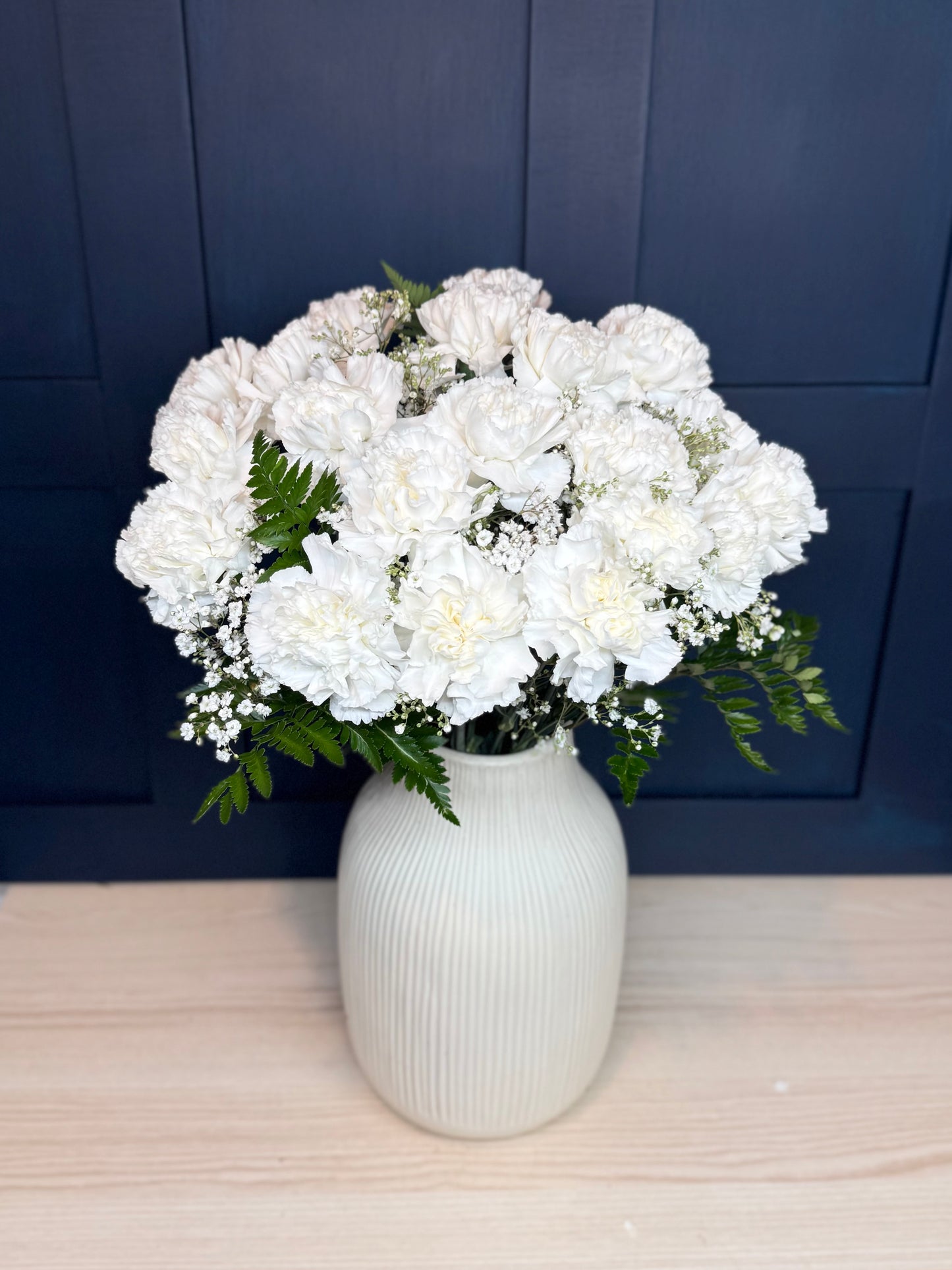 White Carnations Bouquet