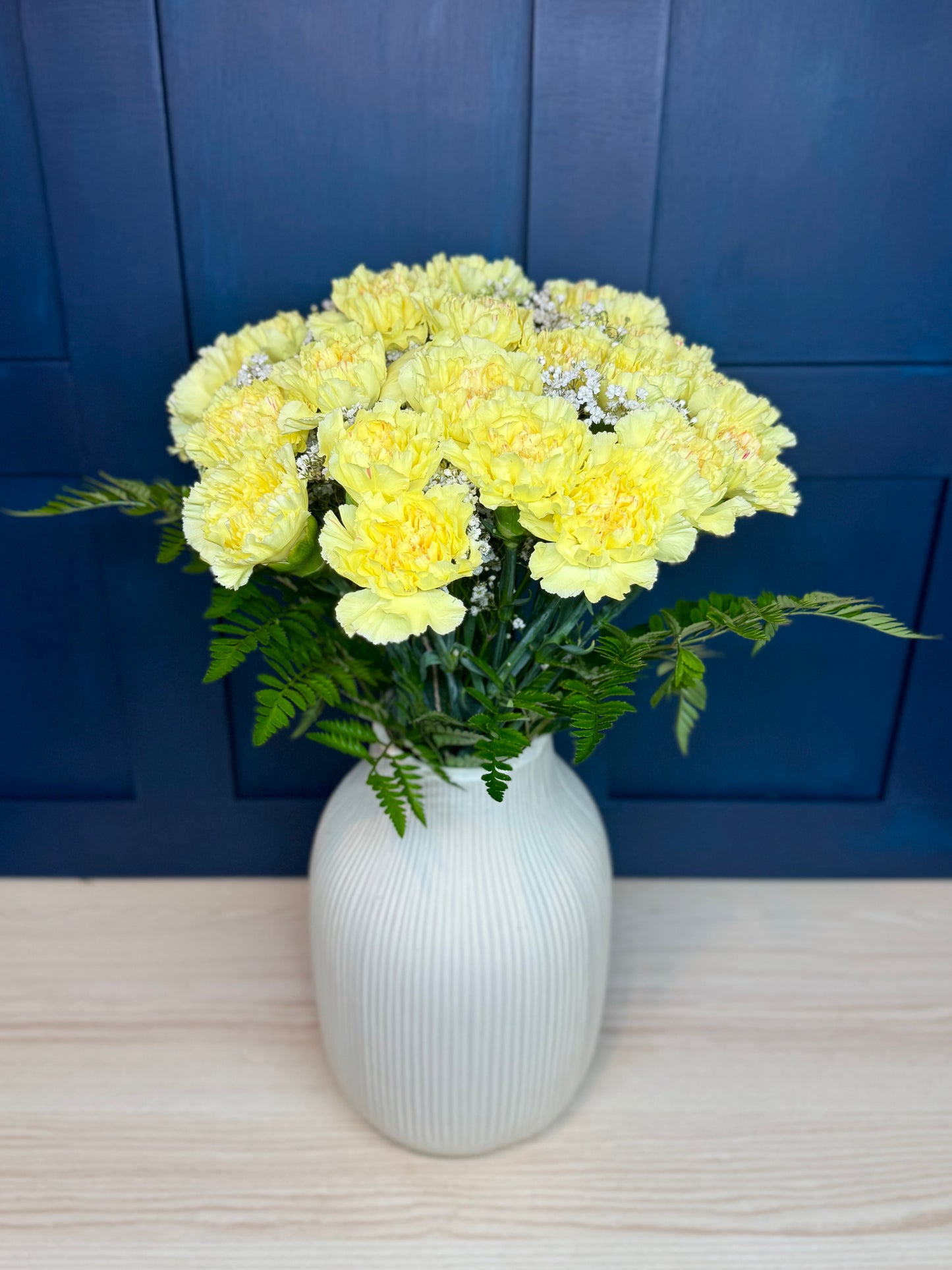 Yellow Carnations Bouquet