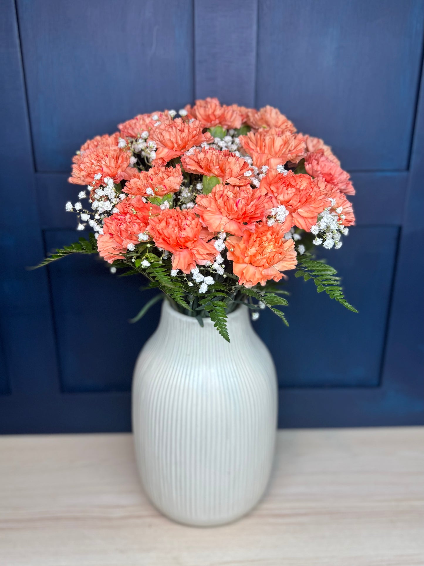 Orange Carnations Bouquet