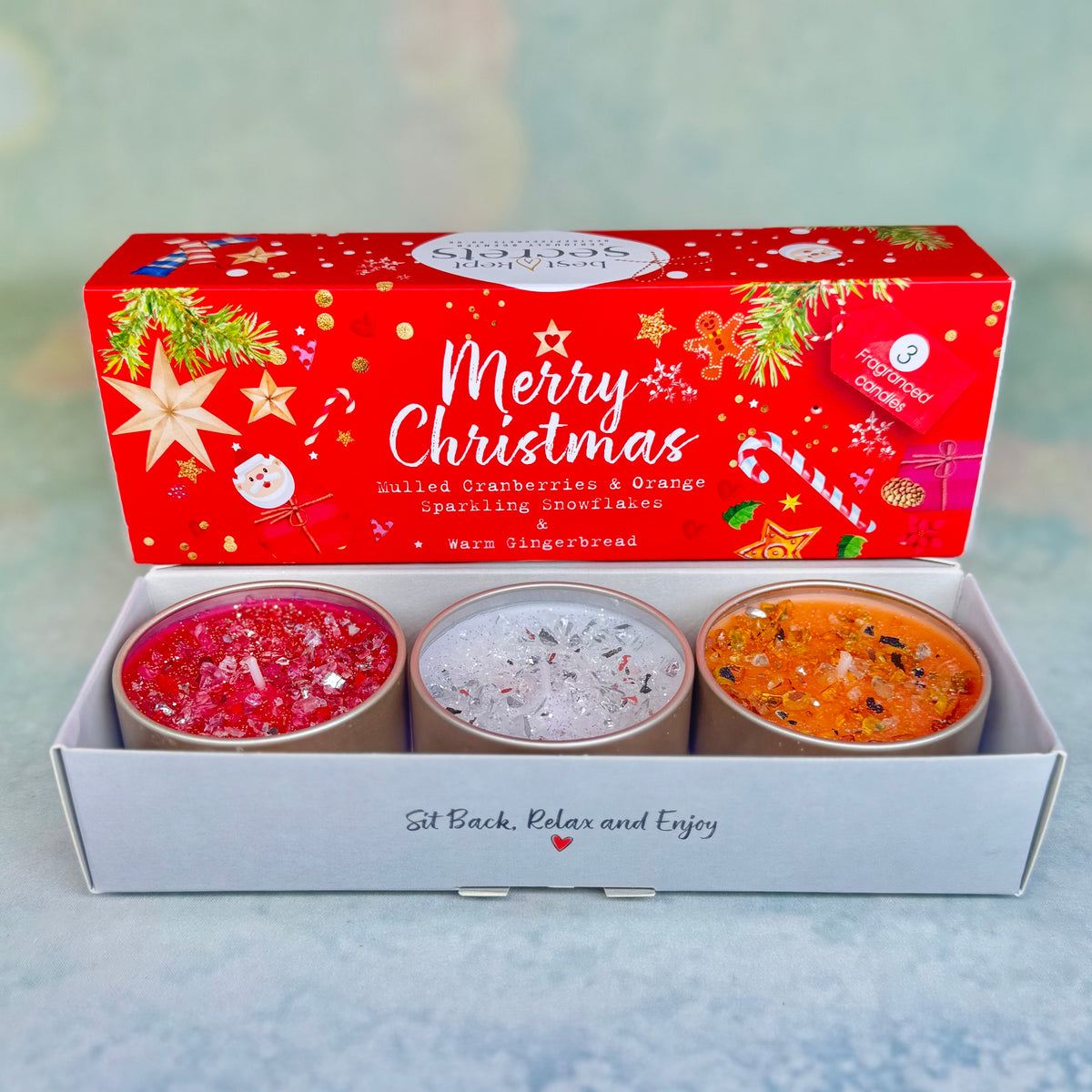 Festive Trio Candle Gift Set