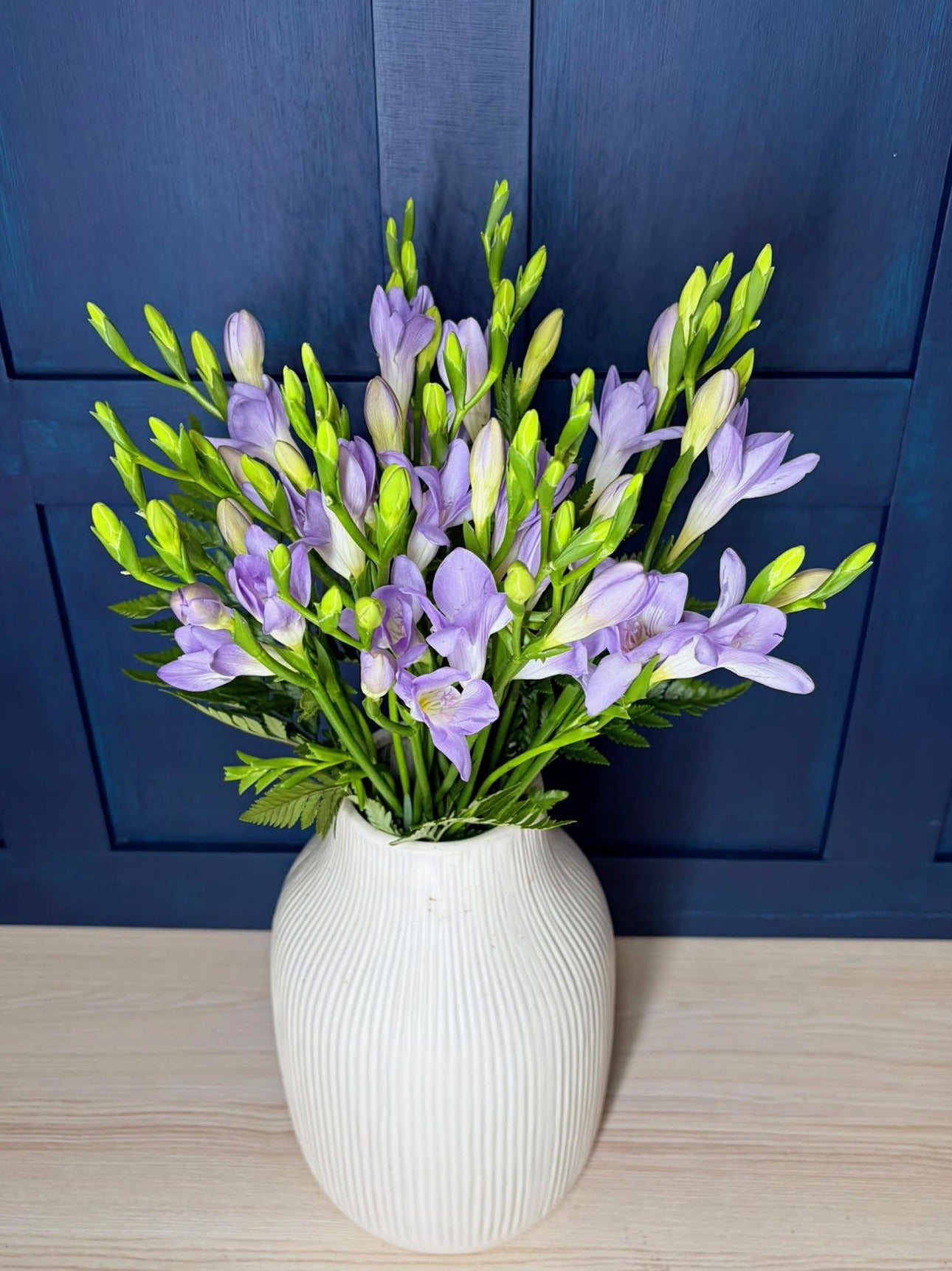 Purple Freesias Bouquet