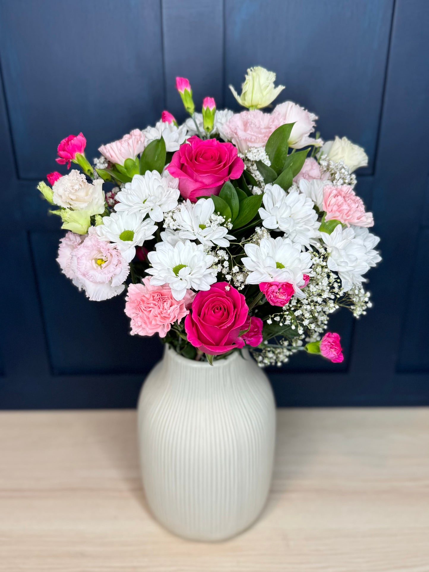 Pink & White Serenity Bouquet