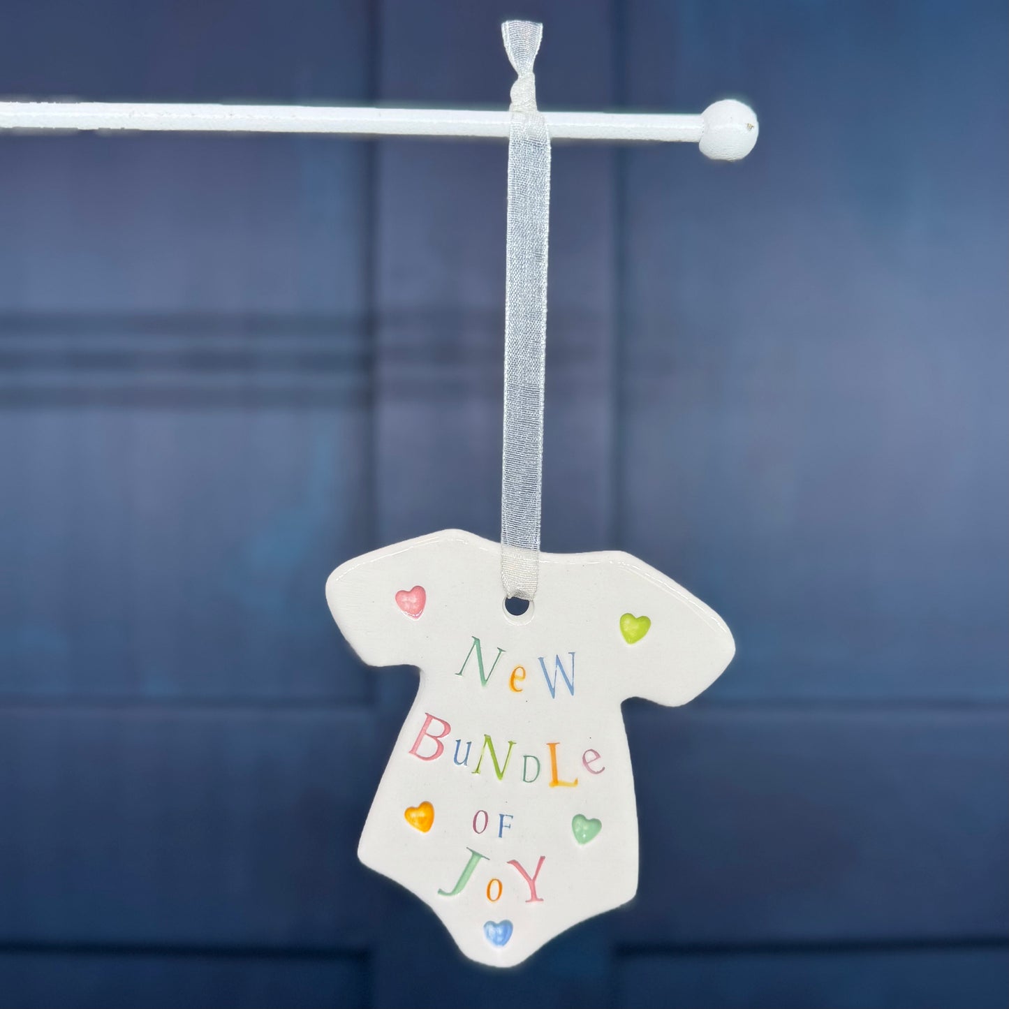 New Baby Ceramic Heart