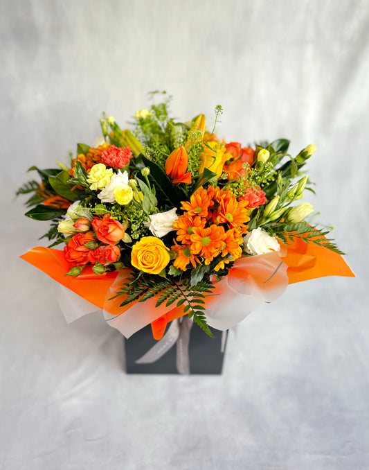 Extra Large Orange & Yellow Premium Aqua