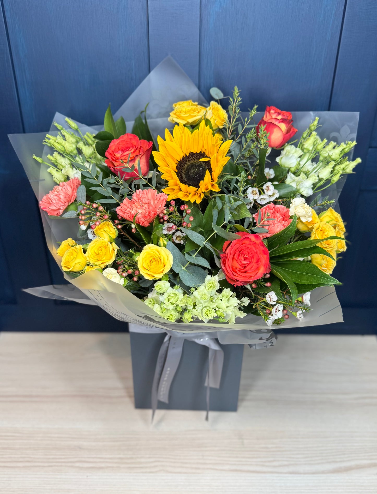 Extra Large Orange & Yellow Premium Aqua