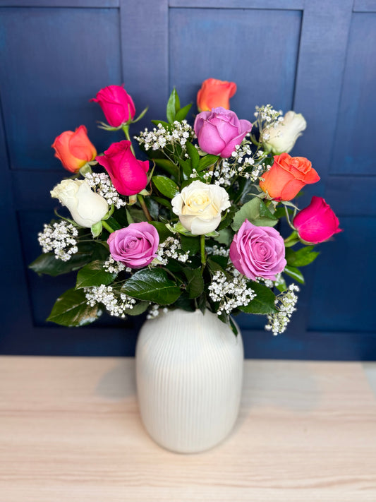 Premium Mixed Roses Bouquet