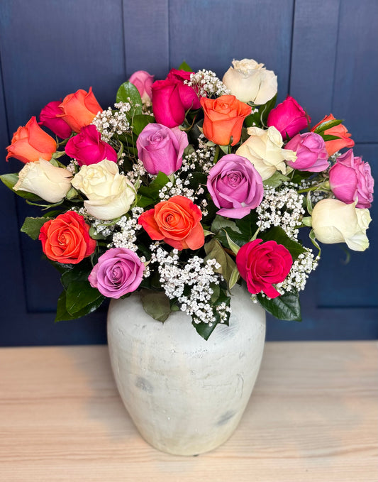 Premium Mixed Roses Bouquet