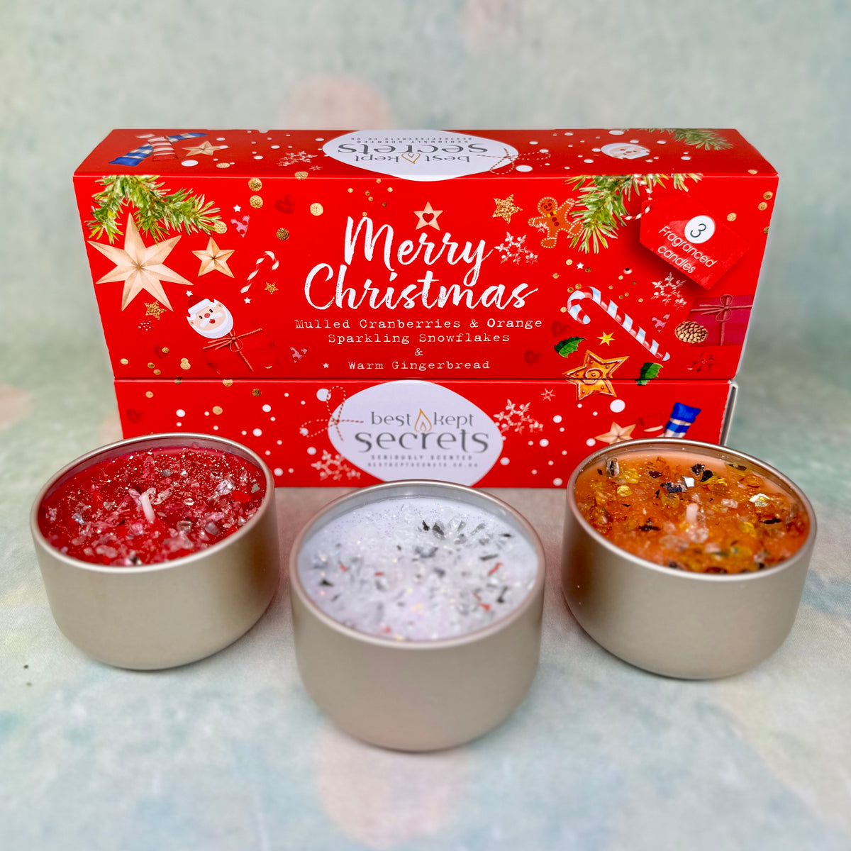 Festive Trio Candle Gift Set