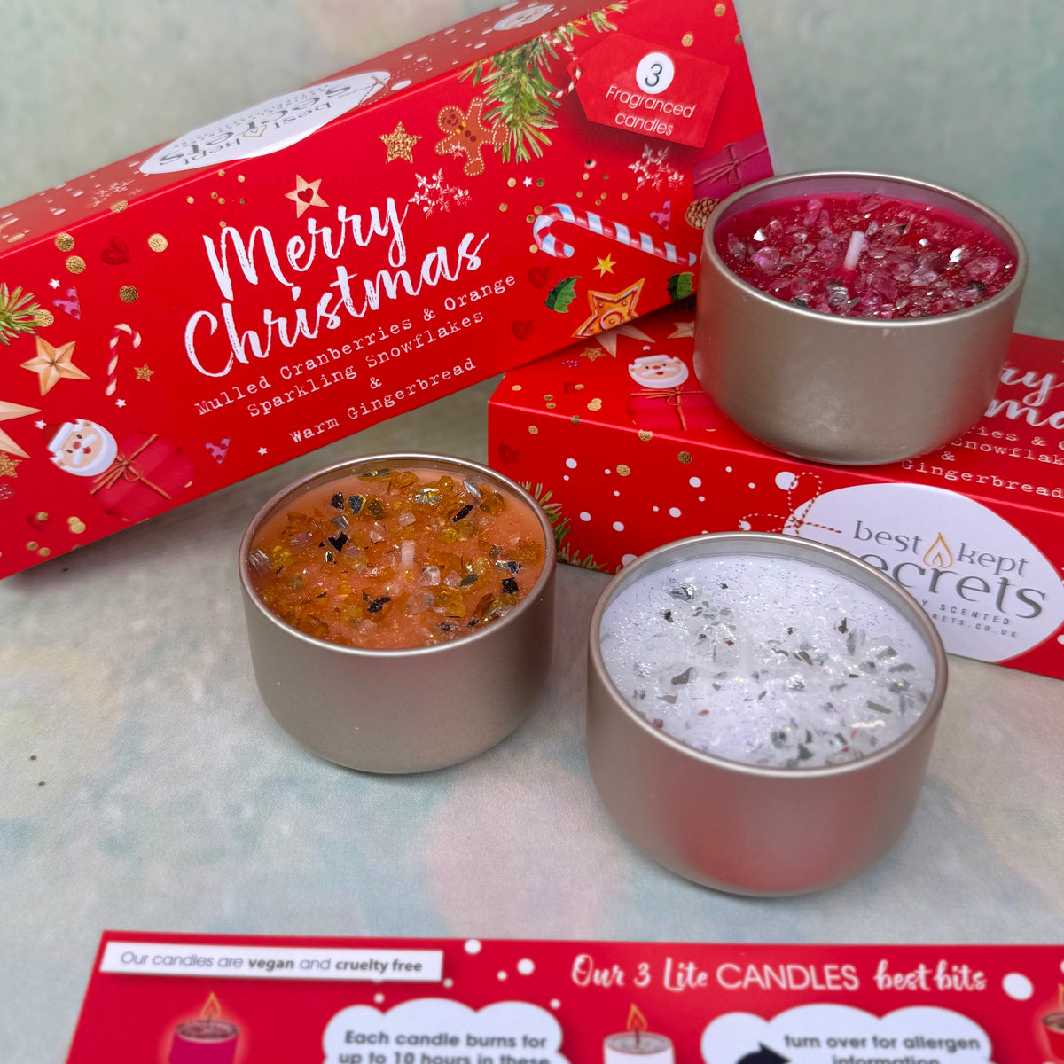 Festive Trio Candle Gift Set