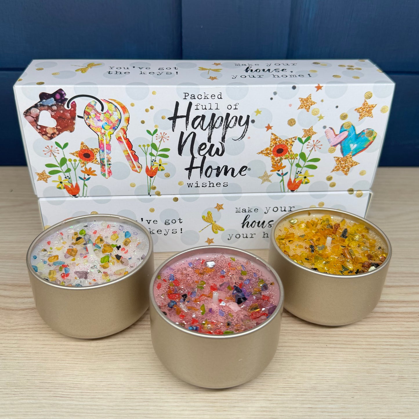Happy New Home Candles