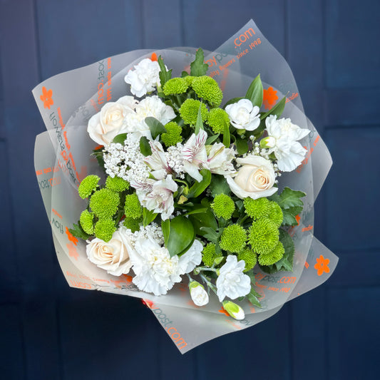 Green & White Classic Bouquet