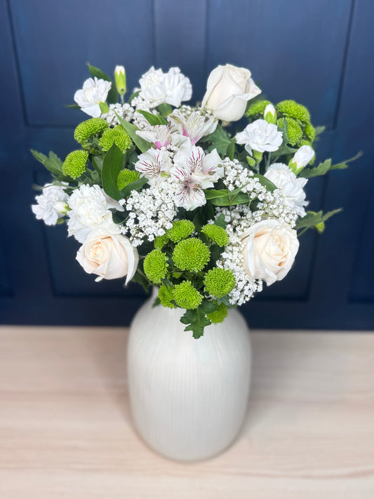 Green & White Classic Bouquet