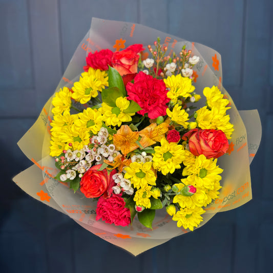 Orange & Yellow Radiance Bouquet